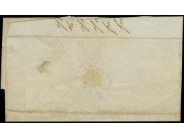 1866, Treaty Ports: Shanghai, United Kingdom entire letter from London to Shanghai, cancelled 'Lombard Street / F.O./ Paid / 