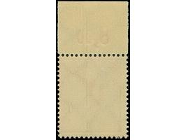 1926, Adler 10 Pfg. mit Plattenfehler “unterer Strich des 1. E in DEUTSCHE nach links verlängert” (Feld 8), Oberrandstück, po