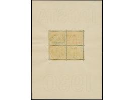 1930, IPOSTA-Block, postfrisch, in einwandfreier Erhaltung, signiert D. Schlegel BPP mit Fotoattest (2000)