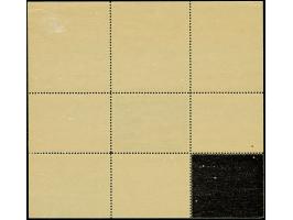 1941, Kameradschaftsblock 6 Pfg. als gezähnter Probedruck in Dunkelschwarzgrün als Einzelabzug im Blockformat (112 x 104 mm) 