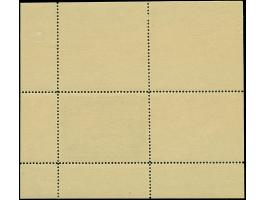 1941, Kameradschaftsblock 20 Pfg. als gezähnter Probedruck in Dunkeloliv als Einzelabzug im Blockformat (95 x 83 mm) mit durc