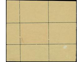 1941, Kameradschaftsblock 20 Pfg. als gezähnter Probedruck in Zinnoberrot als Einzelabzug im Blockformat (94 x 83 mm) mit dur