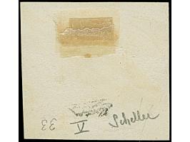 2½ a. + 25 c. on 1a. black on lilac, Type V Setting A-D-H, fresh colours, tied by cds. “ZANZIBAR 27 JUIL. 97” to small piece,