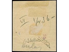 5 a. + 50 c. on 4 a. red-orange on salmon, Type VI Setting L-K-O, fresh colours, neatly tied by cds. “ZANZIBAR 27 JUIL. 97” t