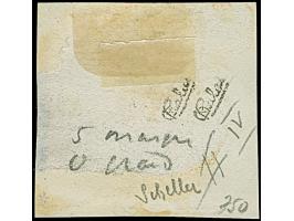 5 a. + 50 c. on 4 a. red-orange on salmon, Type IV Setting L-I-P, fresh colours, neatly tied by cds. “ZANZIBAR 29 JUIL. 97” t