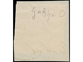 2 Sgr. dunkelrosarot, allseits überrandig, mit Teilen aller 8 Nachbarmarken (sogenannter 'Kleiner 9er-Block'), mit Nr. "273" 