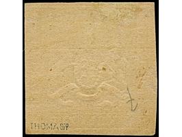 3 Kr. rötlichorange, sehr gut ausgabetypisch bis überrandig geschnitten, ungebraucht mit originaler Gummierung. Eine außerord