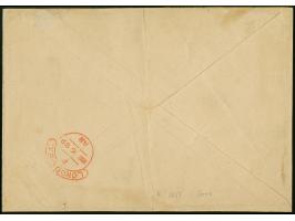 1889, “BEZAHLT Kaiserl. Deutsche Postagentur Apia-1-2-1889” klar vom Ersttag, ohne handschriftlichen Vermerk der Wertstufe au