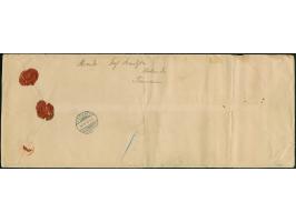 “Molundu 4/5/06” handschriftlicher Vermerk und Dienstsiegel “Sanga-Ngoko” auf zwei Einzelmarken Kaiseryacht 20 Pfg. auf langf