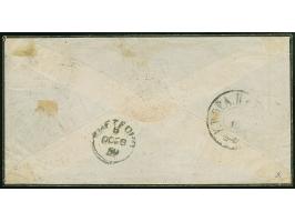 1854, 16 sk. lilac, 2 copies, and 1858, 8 sk. green, one 16 sk. slightly touched, otherwise all clear to large margins and fr