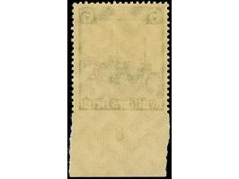 1935, Eisenbahn 6 Pfg. unten ungezähnt, Unterrandstück mit verkürzten Zähnen rechts, ansonsten in einwandfreier postfrischer 