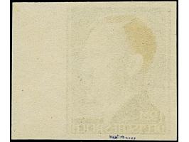 1942, Hitler 1 M. ungezähnt, Randstück, postfrisch und in tadelloser Erhaltung, signiert Dr. Wittmann und Fotoattest D. Schle