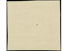 1941, Wiener Messe 15 Pfg. als ungezähnter Probedruck in Grauviolett als Einzelabzug, im Rand stärker beschnitten, postfrisch