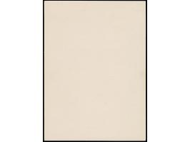 1942, Heldengedenktag 12 Pfg. als Farb-Probedruck mit Linienzähnung, fünf Proben in verschiedenen Rottönen auf Vorlagekarton 