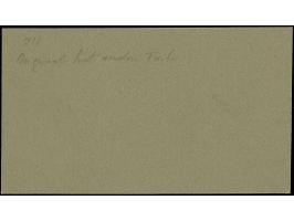 1942, Goldschmiedekunst 6 Pfg. als gezähnter Probedruck in Lebhaftlilarot mit Linienzähnung 14½ auf Vorlagekarton-Teil, in ei