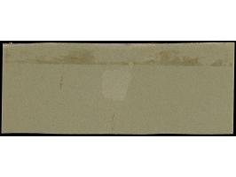 1942, Europäischer Postkongress 3 Pfg. als gezähnter Probedruck in Schwärzlichgrün mit Linienzähnung 14½ auf Vorlagekartontei