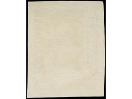 1942, Europäischer Postkongress 6 Pfg. als ungezähnte Andruckprobe auf dünnem Papier ohne Gummierung. Die Marke hat leichte B