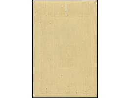 1943, Arbeitsdienst 3 Pfg. als ungezähnter Probedruck in Dunkelsiena als Einzelabzug im Blockformat (75 x 112 mm), postfrisch