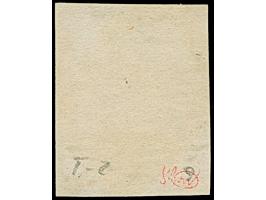 1852, Kleine Ziffern 15 Rp., farbfrisch und breitrandig, leicht entwertet. Einwandfrei. Signiert Moser und Attest Rellstab (1