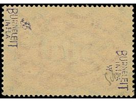 1922, Ziffer im Queroval 500 M. mit liegendem Wasserzeichen, entwertet mit nicht zeitgerechtem Stempel. Die farbfrische Marke