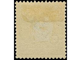 1898/1901, Diagonalaufdruck 3 Pfg. mittelbraun, farbfrisch und gut gezähnt, ungebraucht und in tadelloser Erhaltung. Bisher s