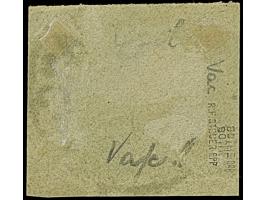 Krone/Adler 10 Pfg. lebhaftlilarot, farbfrisch und gut gezähnt mit Stempel “SHANGHAI DP *b 25…01.” auf Briefstück in einwandf