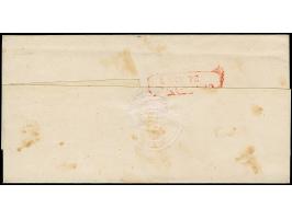 1 Kr. schwarz und 3 Kr. auf grün, mit Nr. "27" und nebengesetztem Ra2 "DONAUÖSCHINGEN 23 Okt." und Uhrradstempel "11" (Gotten