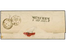 "137" auf 6 Kr. auf gelb, unten leicht berührt, sonst bereit- bis überrandig, mit Teilen von 4 Nachbarmarken, zusammen mit 3 