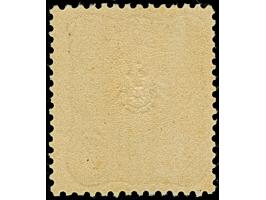 25 Pfge (dunkel)gelbbraun, ist farbfrisch und gut gezähnt. Die ungebrauchte Marke ist in tadelloser Erhaltung, unsigniert mit