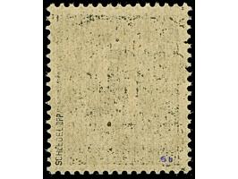 1948, Netz auf Ziffer 12 Pfg. dunkelgrünlichgrau, postfrisch und in tadelloser Erhaltung. Eine außerordentlich seltene Farbe,