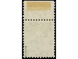 1948, Bauten 2 Pfg. gezähnt K 11¼ : 11 und Wasserzeichen 1 Z, Oberrandstück (Feld 308, mit Falzrest im Oberrand), die postfri