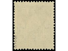 15 Pfg. (dunkel)violett, gezähnt K 14 : 14¼ und Wasserzeichen 1W, postfrisch mit zwei leicht verkürzten Zähnen rechts oben, a