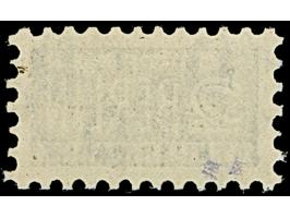 2 Pfg. blau, gezähnt K 11¼ : 11 und mit Wasserzeichen 1W mit Aufdruck in Rot von Wegener, postfrisch mit winzigen Anhaftungen