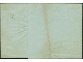 1850,1 Sch. dunkelblau im senkrechten Paar, schöne tiefe Farbe und breit-bis überrandig, unten mit kleinem Teil der Nachbarma