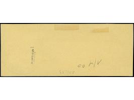 1899/1900, Steilaufdruck 50 Pfg. mit Stempel “SAIPAN MARIANEN 1.4.oo” auf Briefstück mit R-Zettel “Saipan”. Die farbfrische M