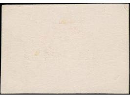 1943, 54. Geburtstag von Adolf Hitler 54+96 Pfg. &nbsp;als gezähntes Essay mit eingefügtem Kopfbild Hitlers in einer nicht fü