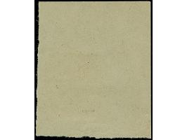 1944, 21. Jahrestag des Marsches zur Feldherrnhalle München 12 Pfg. als gezähnter Probedruck in Zinnober auf Vorlagekartontei