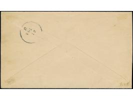 1897, Krone/Adler 25 Pfg. gelblichorange und zwei Einzelwerte 3 Pfg. dunkelockerbraun je mit Stempel “JALUIT MARSHALL-INSELN 