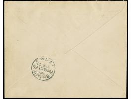 1899, Berliner Ausgabe 3-50 Pfg. komplett, dabei 10 Pfg. lilarot und 25 Pfg. gelblichorange, je mit klarem Stempel “MARSCHALL