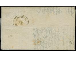 AGENCE HAVAS German edition, Siège 10 c. bistre-brown and 20 c. blue used on entire letter addressed to the "Badische Landes 