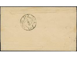 1921, Vladivostok issue 2 k., good to large margins, tied by cds. “VLADIVOSTOK -1 3 21” to printed matter band to Riga, Latvi