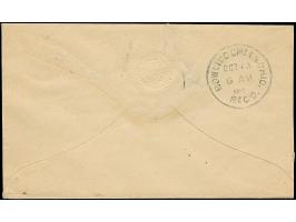 10 ch. neatly tied by cds. “SEOUL 6 SEPT 04” to envelope to USA with reverse arrival “BOWLING GREEN OHIO OCT 14 1904”, the ba