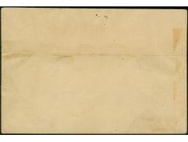 1901, Vineta-Provisorium 3 PF auf senkrecht halbierter 5 Pfg. (rechte Hälfte) mit Stempel “MSP No.1 2.5.01” auf Streifband na