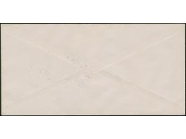 1949, Währungsgeschädigten-Block mit 10 Pfg. mit Plattenfehler “grüner Punkt rechts am Handgelenk sowie Bruch der Außenlinie 