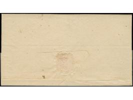 1828, datierte Dienstbriefhülle mit rotem L1 “ENGEN” an das Oberamt in Vaduz, Liechtenstein, taxiert “12/4”