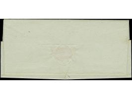 1840, datierte Nachnahme-Dienstbriefhülle mit Halbkreis “KEMPTEN 28/8” an das Liechtensteinische Oberamt in Vaduz. Sehr selte