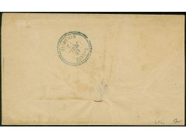 "GALATZ MOLDAVIE 18 JUIL 72", blue dotted c.d.s. as arrival mark on reverse of lettersheet from Varna, franked with Napoleon 