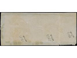 “BERLIN** 23.10.65” (Spalink 1N1a) mehrfach klar in Schwarz auf waagerechtem Dreierstreifen Preussen Wappen 1 Sgr. auf Briefs