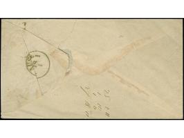 “COELN** 17.1.74” (Spalink 4-1N2) recht klar auf großer Schild 1 Gr. karmin auf Briefkuvert nach Hüsten mit Ausgabestempel. D