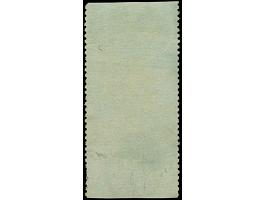 1866, fiscal stamps with overprint "SERVICE/POSTAGE" in green, 2 a., neatly cancelled, fine

